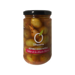 ACEITUNAS PARTIDAS SABOR DE LA ABUELA TARRO 300gr.